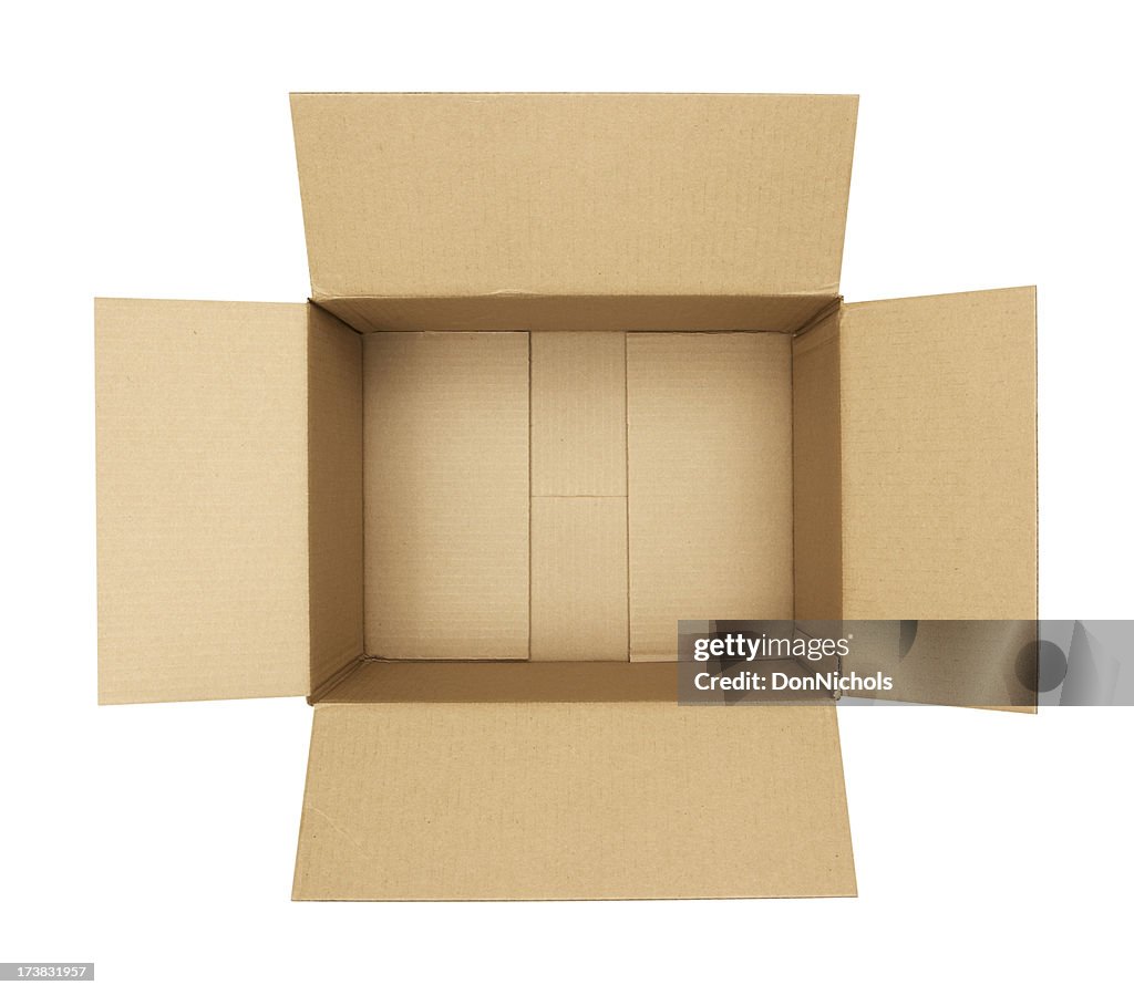 Open Cardboard Box