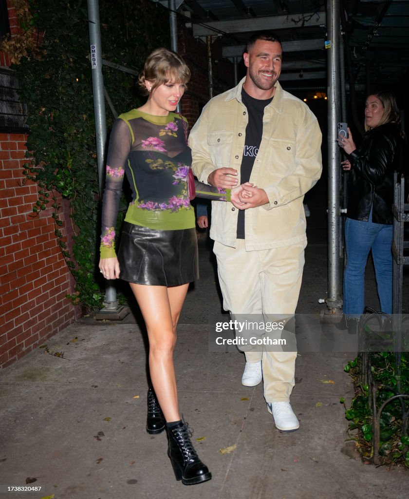 Celebrity Sightings In New York City - October 15, 2023
