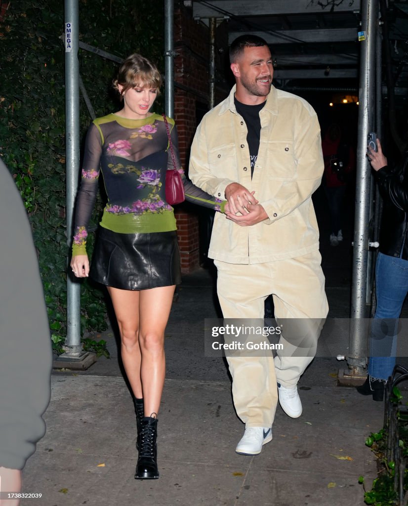 Celebrity Sightings In New York City - October 15, 2023