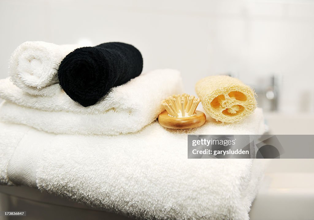 Entspannende Badezubehör