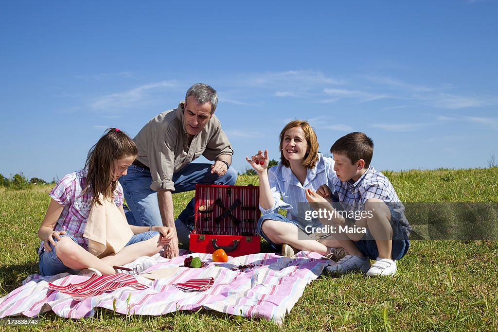 Pique-nique familial