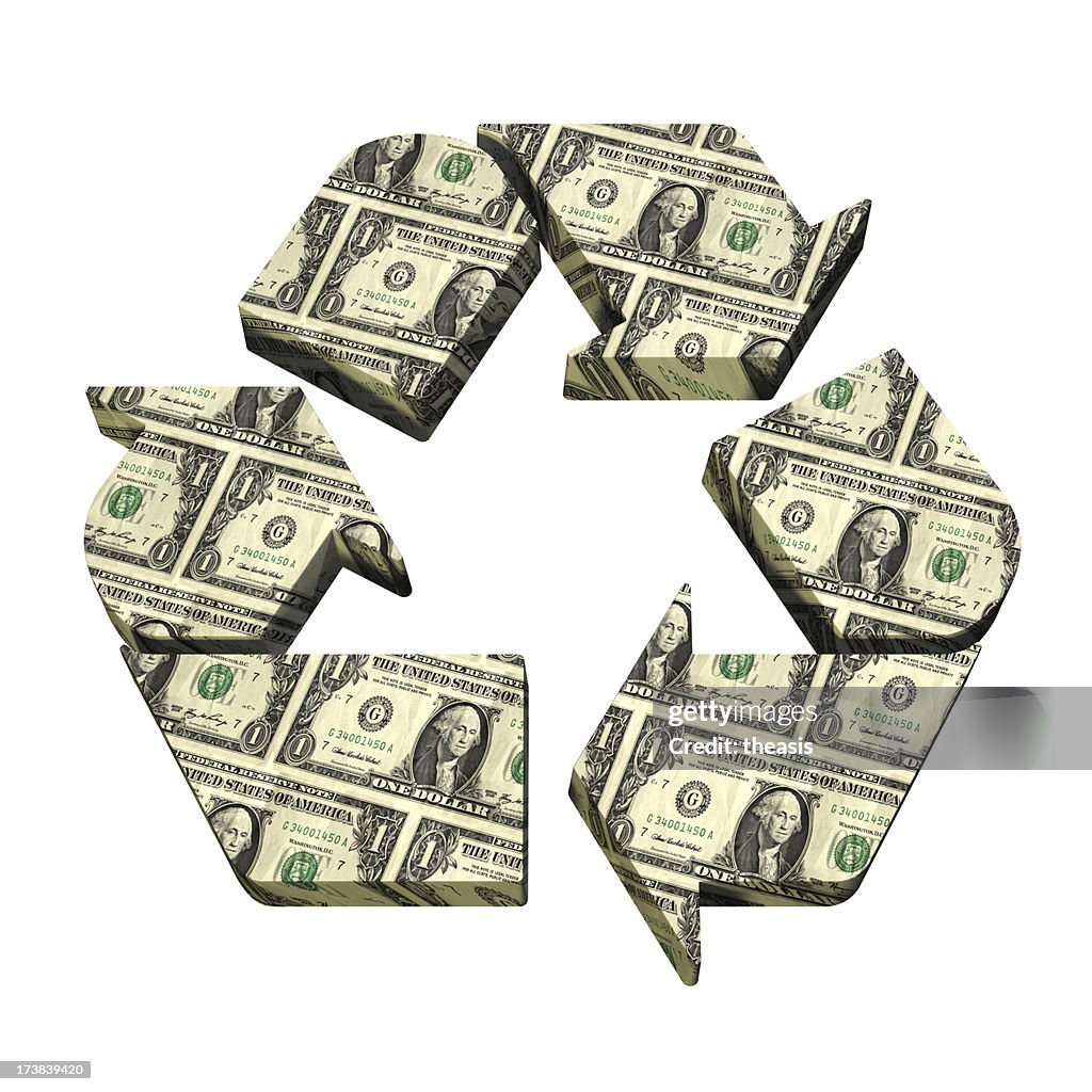 Recycled Money - Dollars