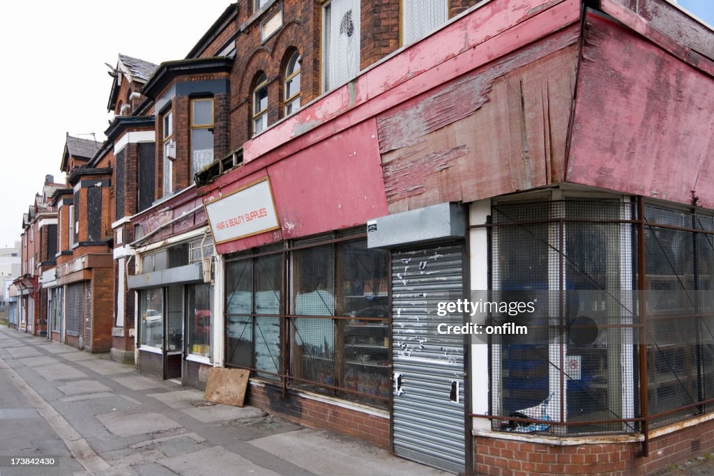 Economic depression, closed shops