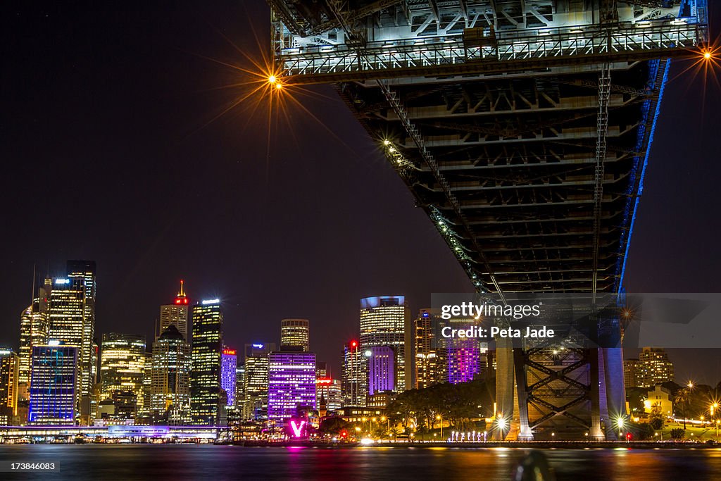 Under the Sydney Harbour Bridge