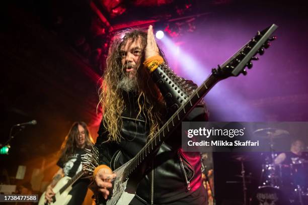 Max Cavalera performs at Great American Music Hall on October 15, 2023 in San Francisco, California.
