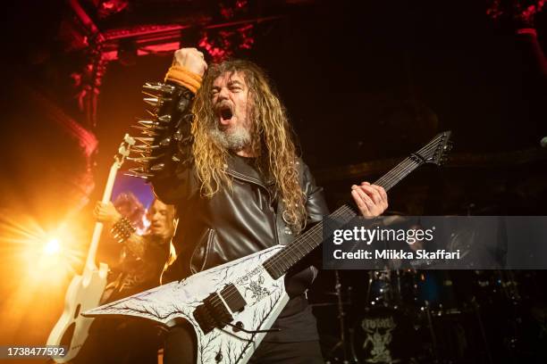 Max Cavalera performs at Great American Music Hall on October 15, 2023 in San Francisco, California.