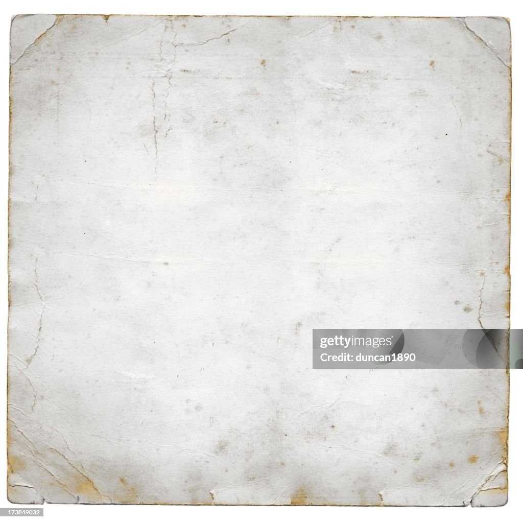 Grunge white paper