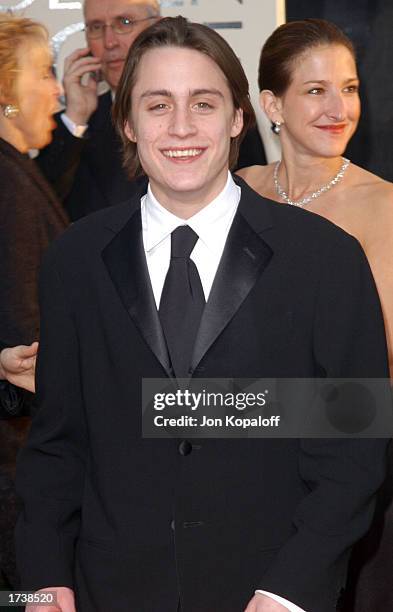 Actor Kieran Culkin attends the 60th Annual Golden Globe Awards at the Beverly Hilton Hotel on January 19, 2003 in Beverly Hills, California.