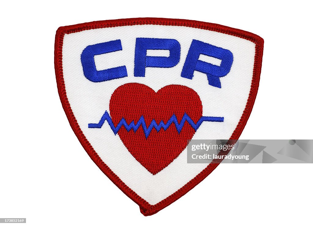 Cpr Patch Cpr Patch High-Res Stock Photo - Getty Images