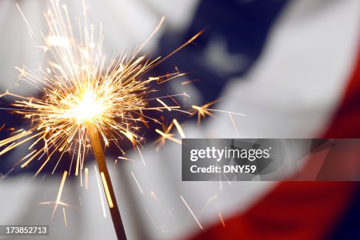 Patriotic Sparklers Patriotic Sparklers