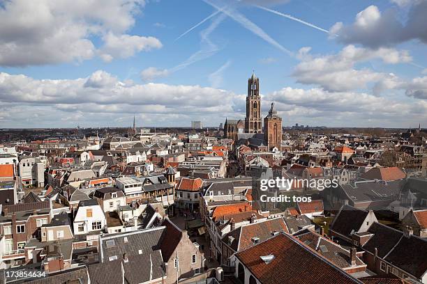 malerische spanische stadt (xxxl - utrecht stock-fotos und bilder