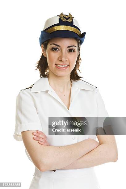 female sailor - sailor costumes for women stock pictures, royalty-free photos & images