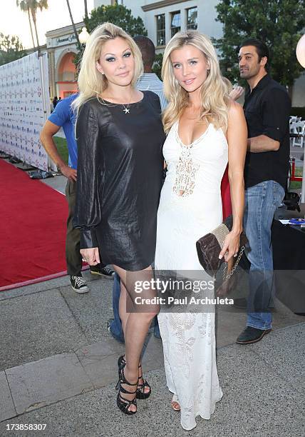 Reality TV Personalities Shanna Moakler and Joanna Krupa attend the 3rd annual Variety Charity Texas Hold 'Em Tournament & Casino Game at Paramount...