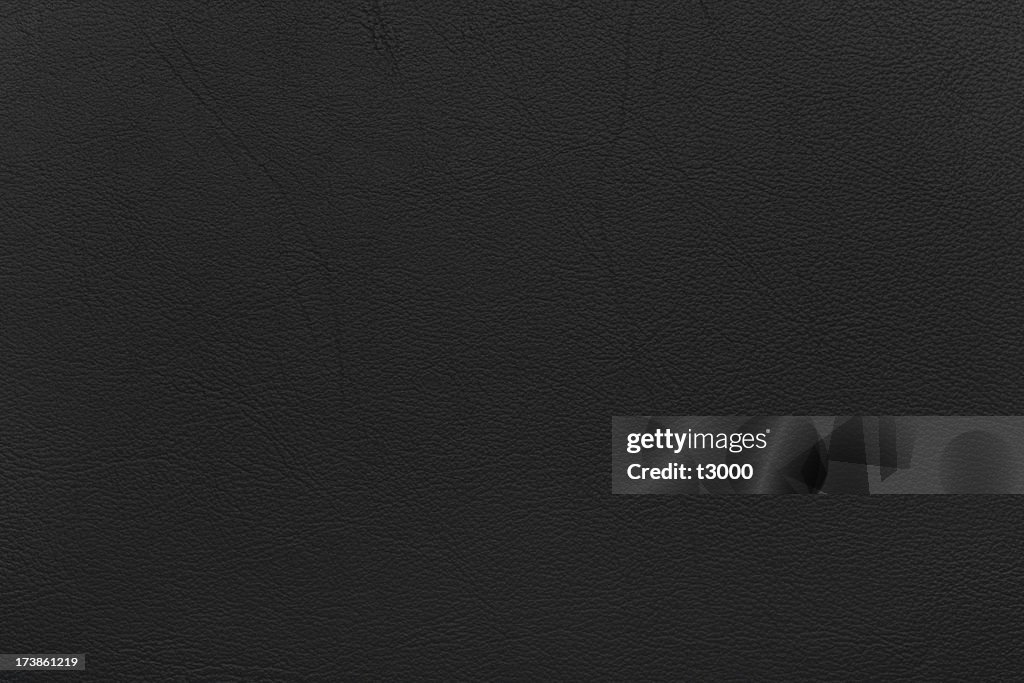 Black leather texture