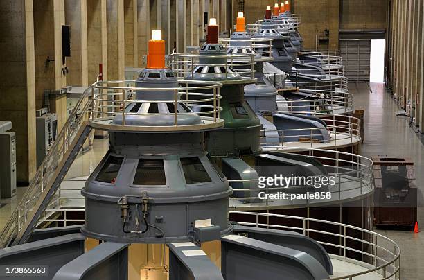 hydro potenza elettrica - centrale idroelettrica foto e immagini stock