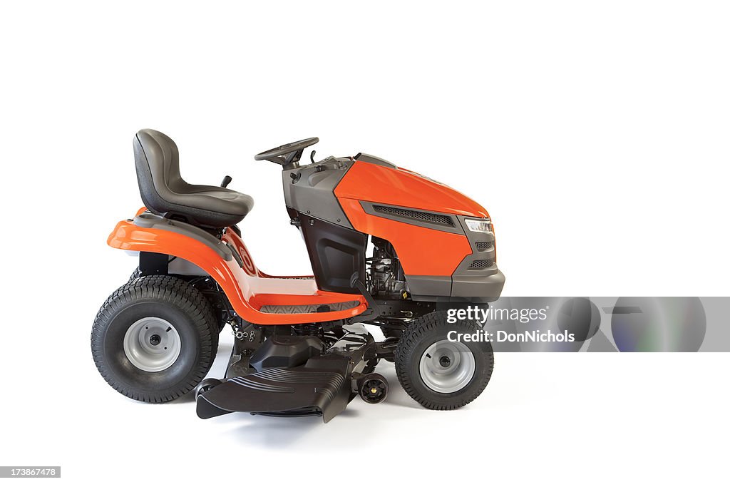 Lawn Mower Isolated
