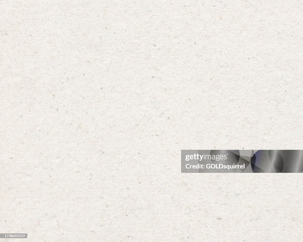 Light beige recycled paper texture in vector - amazing 100% natural surface with visible small dirties, imperfections and delicate horizontal lines traces of the press - original background design