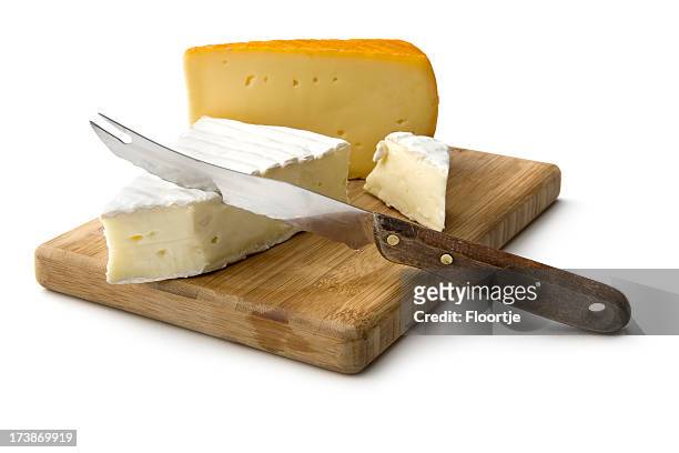 fromage: brie - typique de la france photos et images de collection