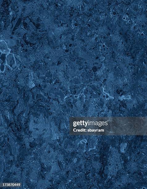 blue marble background - marble effect stock pictures, royalty-free photos & images