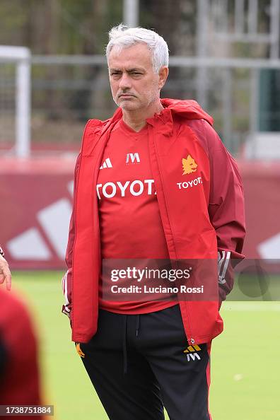As Roma Coach AS Roma coach Josè Mourinho during a training session at Centro... News ...