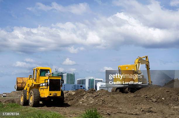 baustelle - unbebautes grundstück stock-fotos und bilder