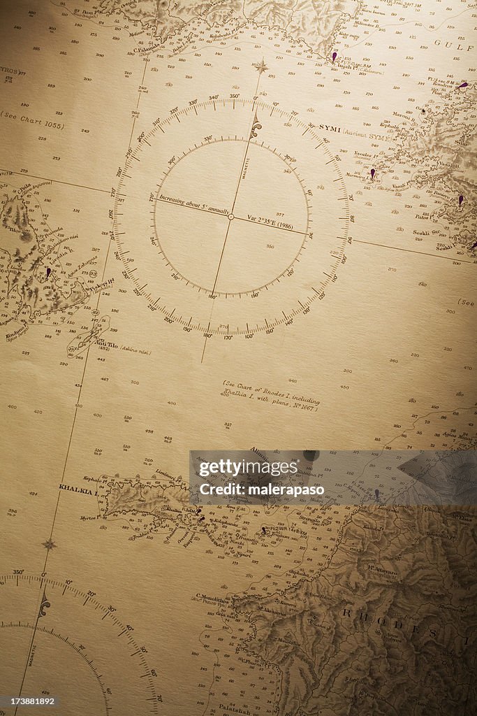 Nautical chart