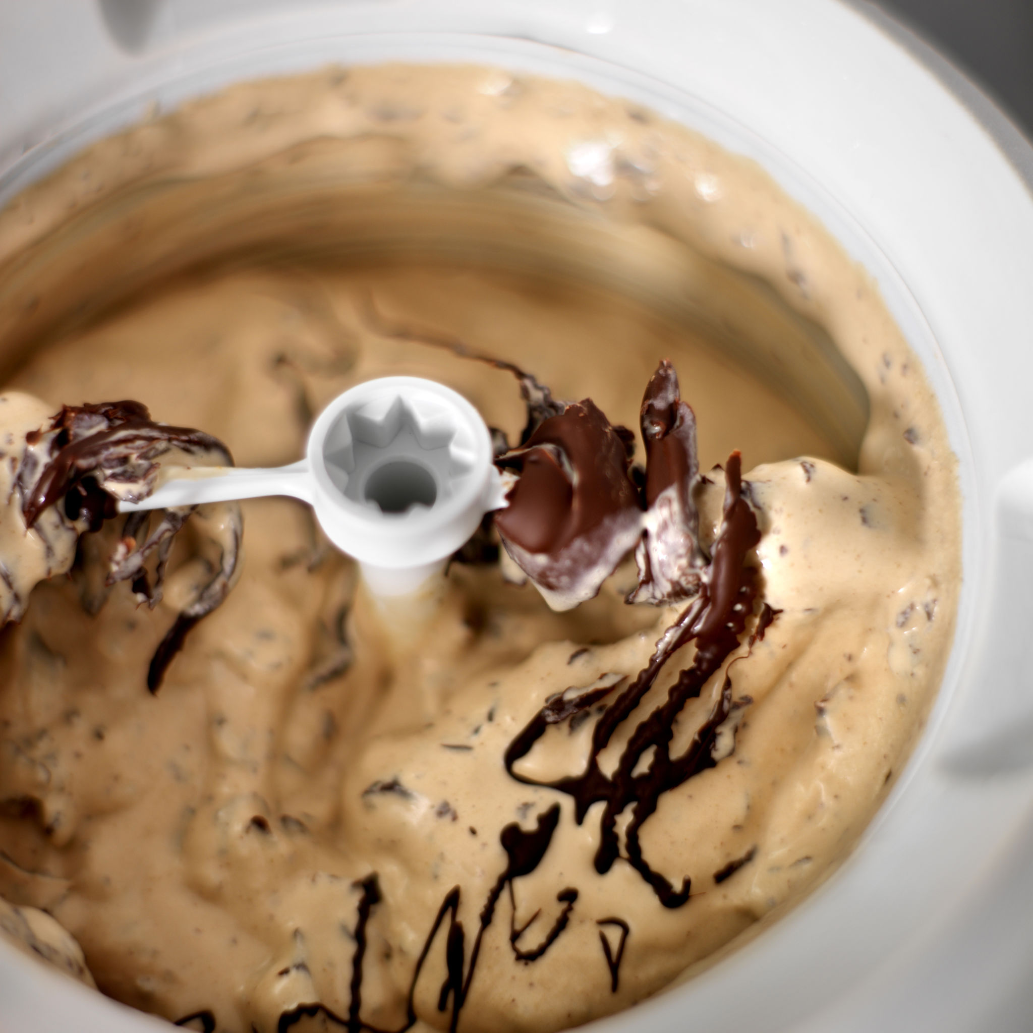 ice cream churning