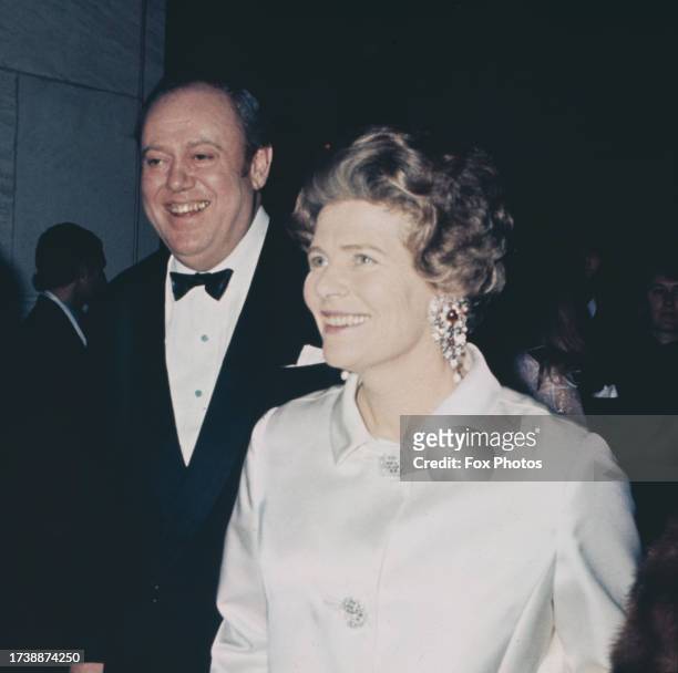 Christopher Soames , British ambassador to France, and his wife Mary , circa 1968.