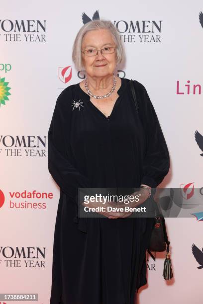 Brenda Hale, Baroness Hale of Richmond attends the Women of the Year Lunch & Awards at The Royal Lancaster Hotel on October 16, 2023 in London,...