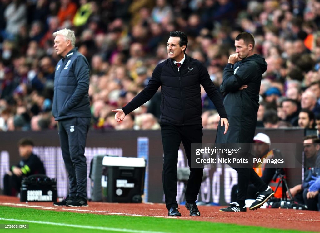 Aston Villa v West Ham United - Premier League - Villa Park