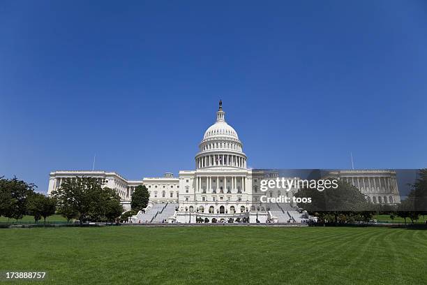 senato statunitense capitol on capitol hill (xxxl - capitol building foto e immagini stock