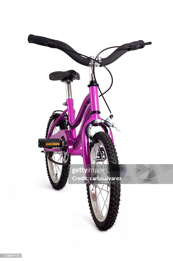 Rosa bicicletta w/Full Clipping path