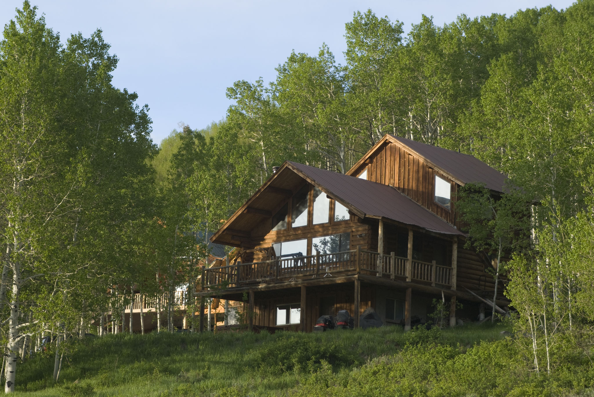 A beautiful cabin in the woods A beautiful cabin in the woods