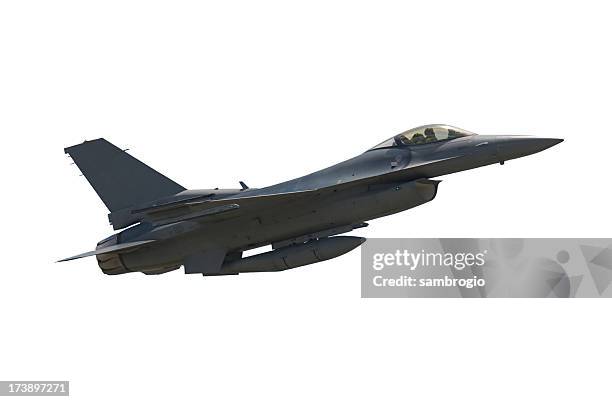 f - 16 falcon - avion militaire photos et images de collection