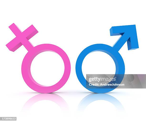 gender symbols - gender symbol stock pictures, royalty-free photos & images