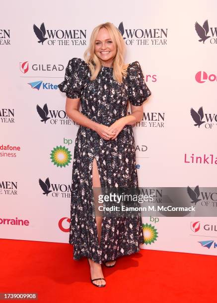 Emma Bunton attends the Women of the Year Lunch & Awards at The Royal Lancaster Hotel on October 16, 2023 in London, England.