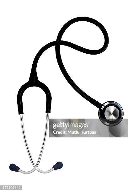 stethoscope - stethoscope white background stock pictures, royalty-free photos & images