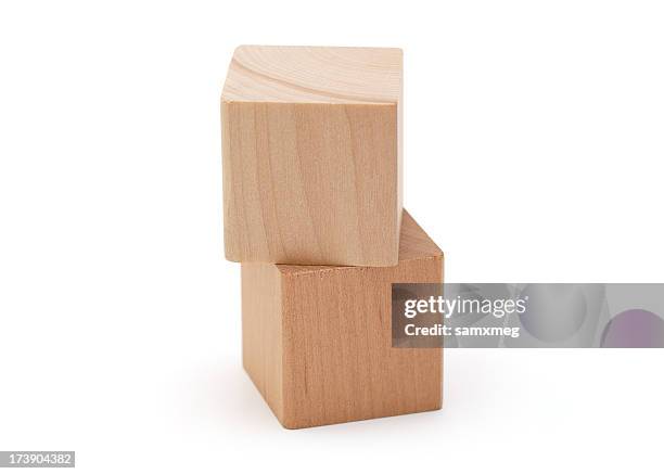 building two blocks - second stock pictures, royalty-free photos & images