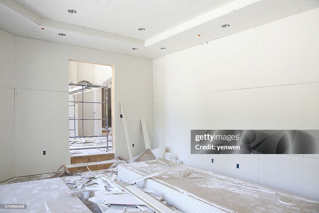 Home Interior Trockenmauer Konstruktion