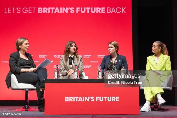 Jess Phillips Labour MP for Birmingham Yardley, Shadow Minister for Domestic Violence and Safeguarding holds a panel discussion on the conference...