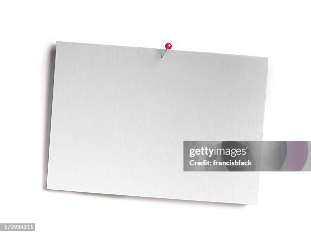 Pinned Tag Blank Hang Tag On White Photos and Premium High Res Pictures - Getty Images