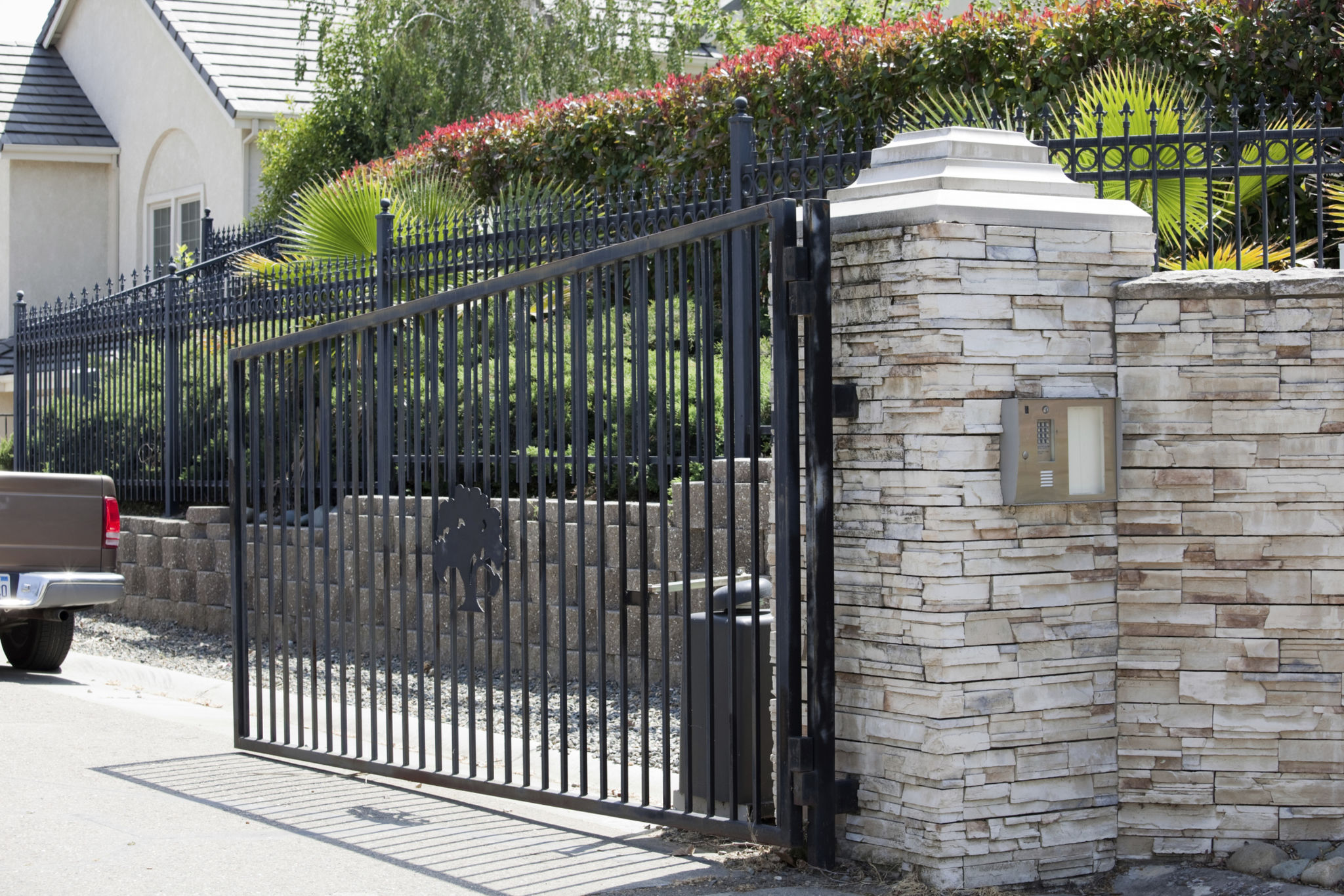 Gated Community Entrance Gated Community Entrance