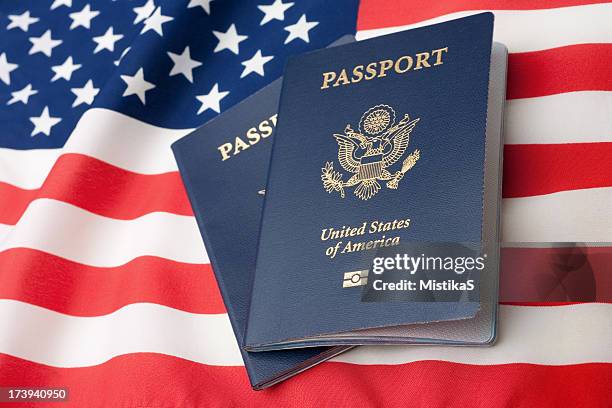 american identity symbols - visa stock pictures, royalty-free photos & images