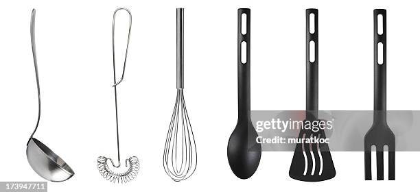 kitchen utensils - cooking utensil isolated stock pictures, royalty-free photos & images