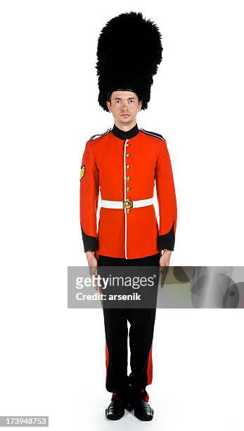 grenadier-garde - honour guard stock-fotos und bilder