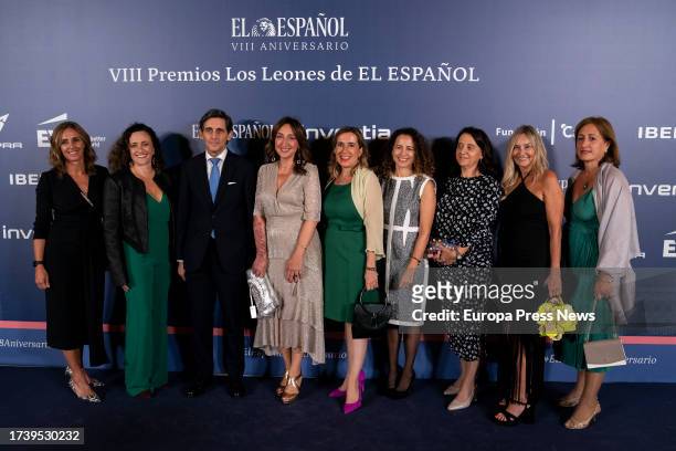 Persons} during the award ceremony Los Leones de EL ESPAÑOL 2023, on its eighth anniversary, at the NH Collection Real Casino de Madrid, on October...