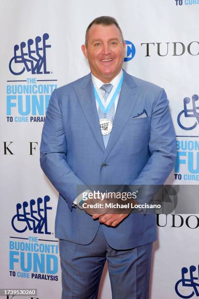 Jim Thome attends the 38th Annual Great Sports Legends Dinner at The New York Marriott Marquis on October 16, 2023 in New York City.