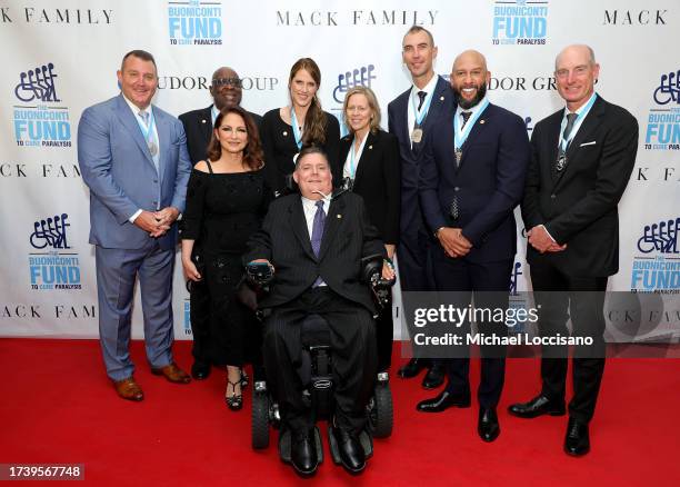 Jim Thome, Larry Little, Gloria Estefan, Missy Franklin, Marc A. Buoniconti, Val Ackerman, Zdeno Chara, Tim Howard, and Jim Furyk attend the 38th...