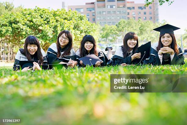 Graduates At Ceremony High-Res Stock Photo