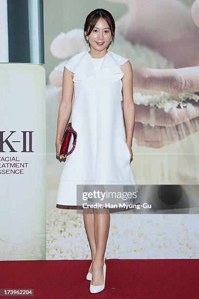 South Korean actress Kim Hee-Ae attends the SK-II 'Pitera House' Pop Up store opening on July 18, 2013 in Seoul, South Korea.